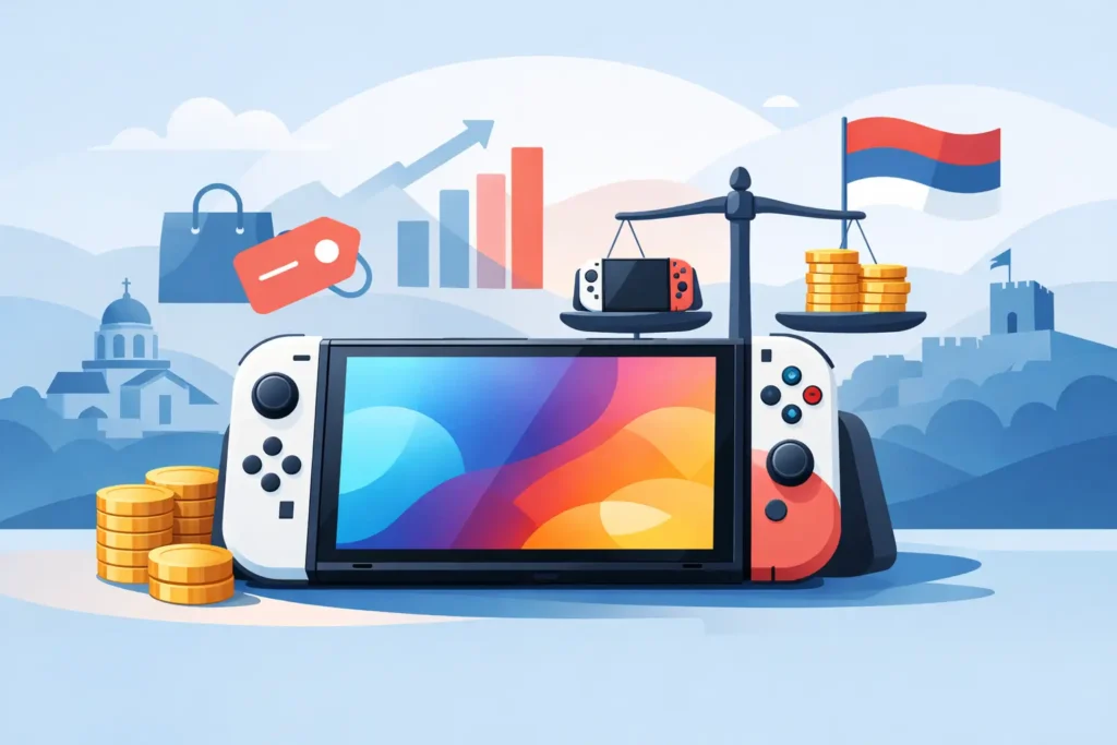 Nintendo Switch OLED cena Srbija - šta se isplati